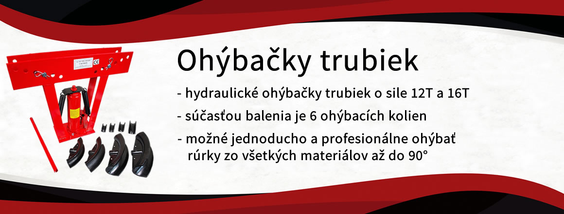 Hydraulicke ohýbačky trubiek, 6 ohýbacích kolien