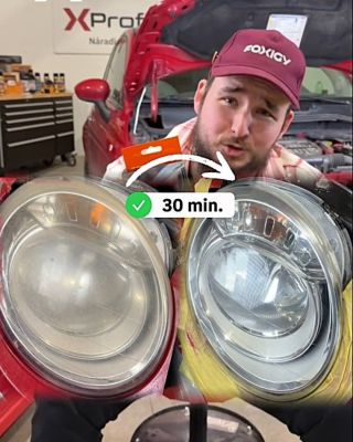 Toto dáš aj doma! Za 30 minút máš svetlá ako nové. Sada na leštenie teraz za super cenu – len do vypredania zásob! ⚠️🔥...