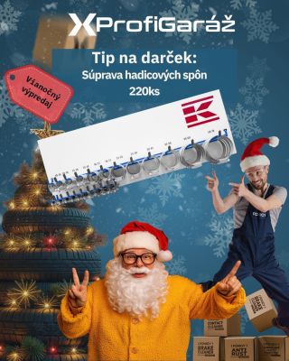 🎄 Začal vianočný výpredaj – zľavy až do 45 %! Praktické darčeky pre každého mechanika – top ceny, top kvalita. 🎁...